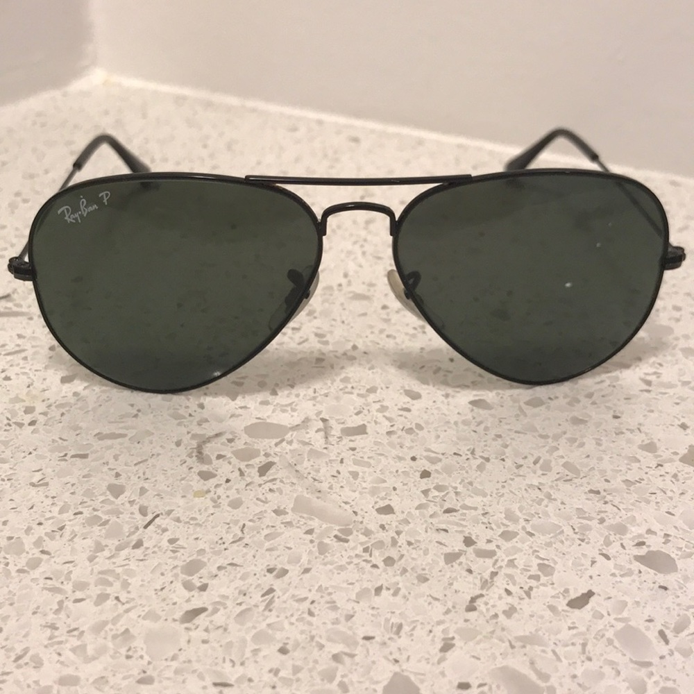 Ray Ban Polarized aviator sun glasses